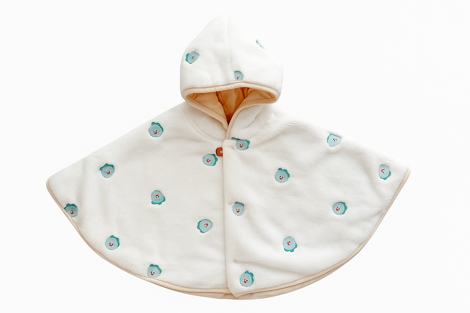 Poncho d’hiver bébé – Chaleur et sécurité pour les trajets en voiture