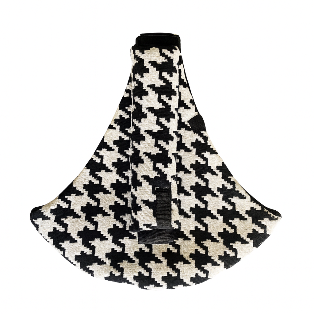 porte bébé motif pied de poule